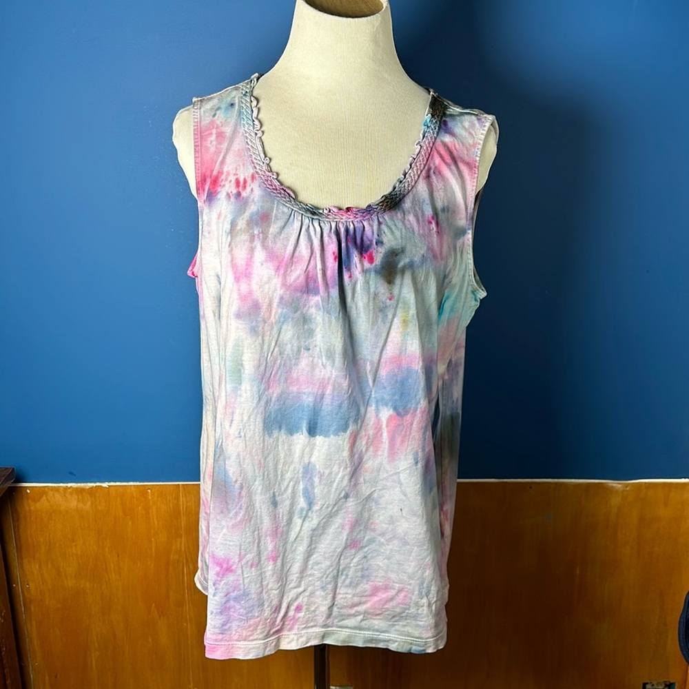 Tye dye tank top